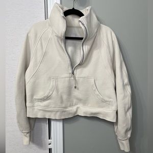 Lululemon Scuba Oversized Funnel-Neck Half Zip